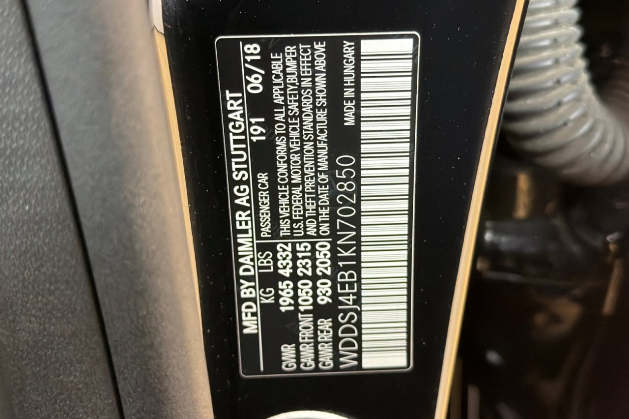 Used 2019 Cosmos Black Metallic Mercedes-Benz CLA 250 image 25