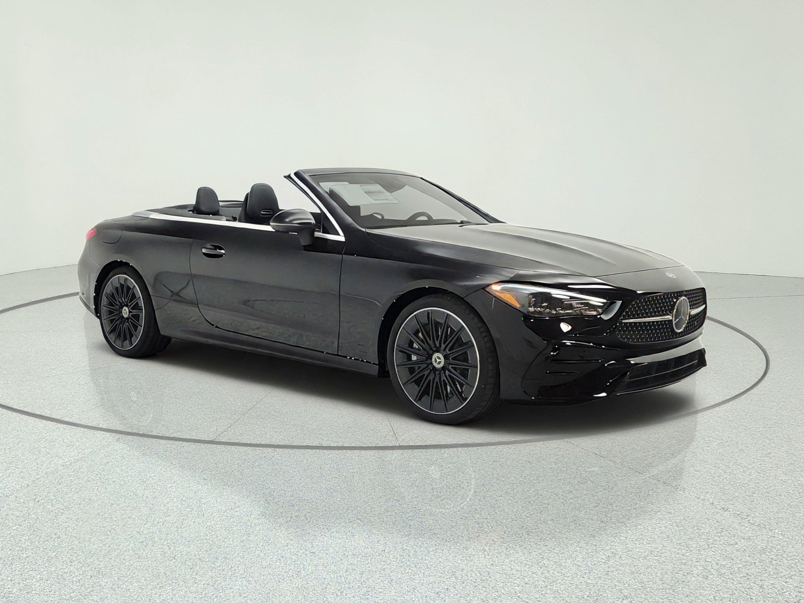 New 2027 Obsidian Black Metallic Mercedes-Benz CLE 450 4MATIC® Cabriolet image 3