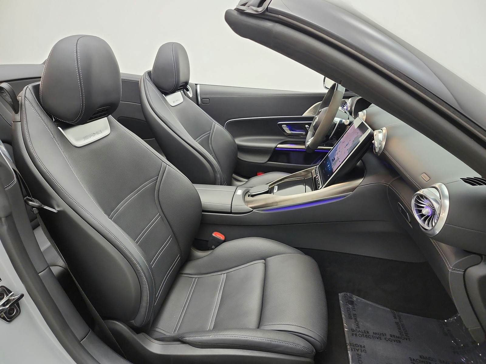 Certified Used 2022 MANUFAKTUR Alpine Grey Mercedes-Benz AMG® SL 63 Roadster image 16
