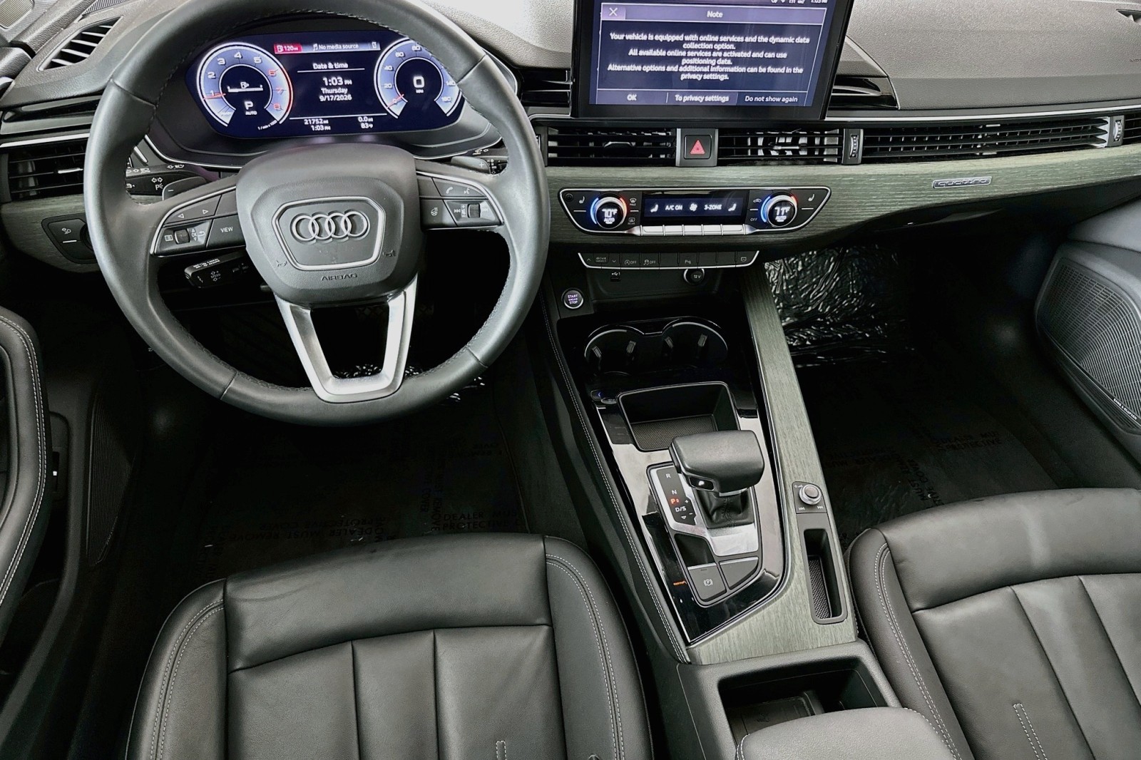 Used 2023 Glacier White Metallic Audi Premium Plus image 5