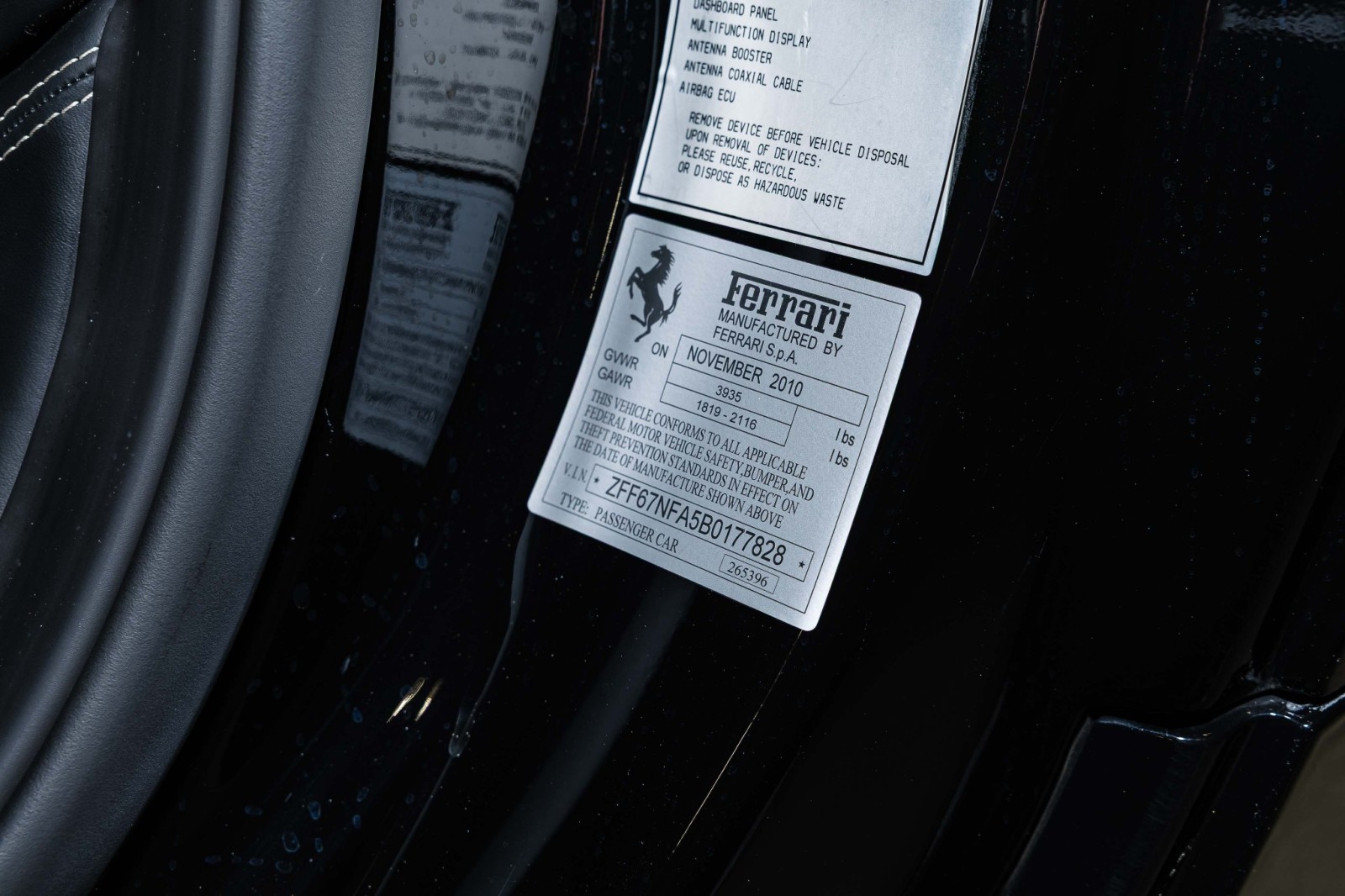 Used Car 2011 Ferrari 458 Italia  For Sale Under $230,000 In Boerne, Texas