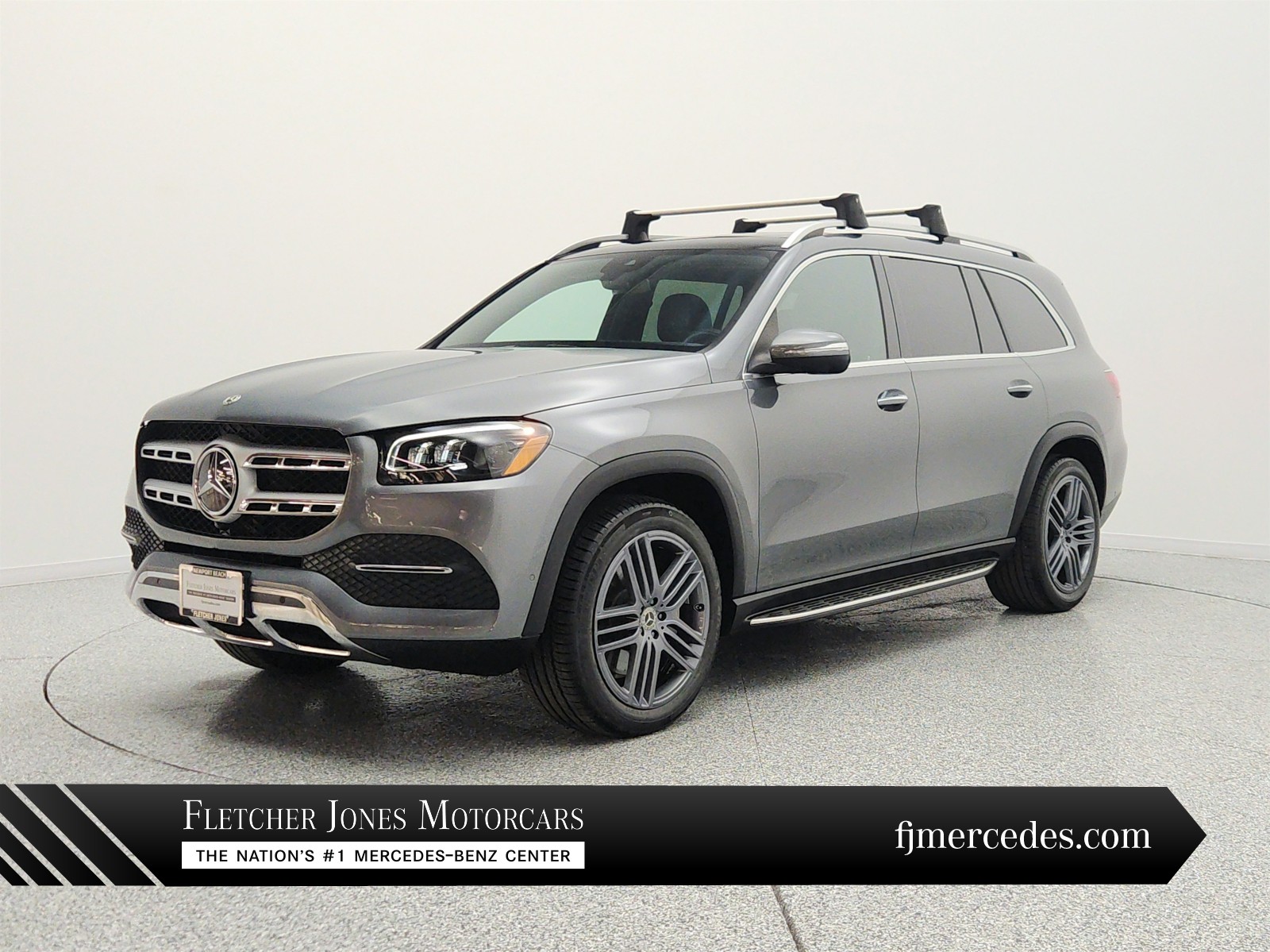Gray (Selenite Grey Metallic) 2020 Mercedes-Benz GLS 450 4MATIC SUV / Crossover All-Wheel Drive Automatic