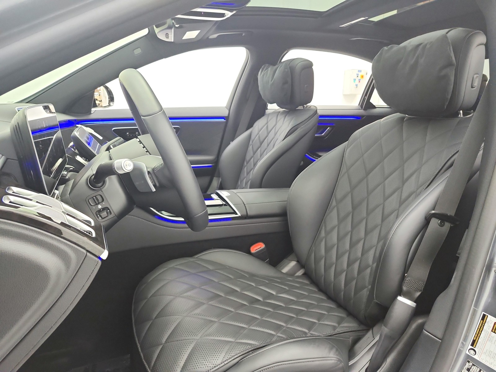 Certified Used 2025 Selenite Grey Metallic Mercedes-Benz S 580 4MATIC® Sedan image 14