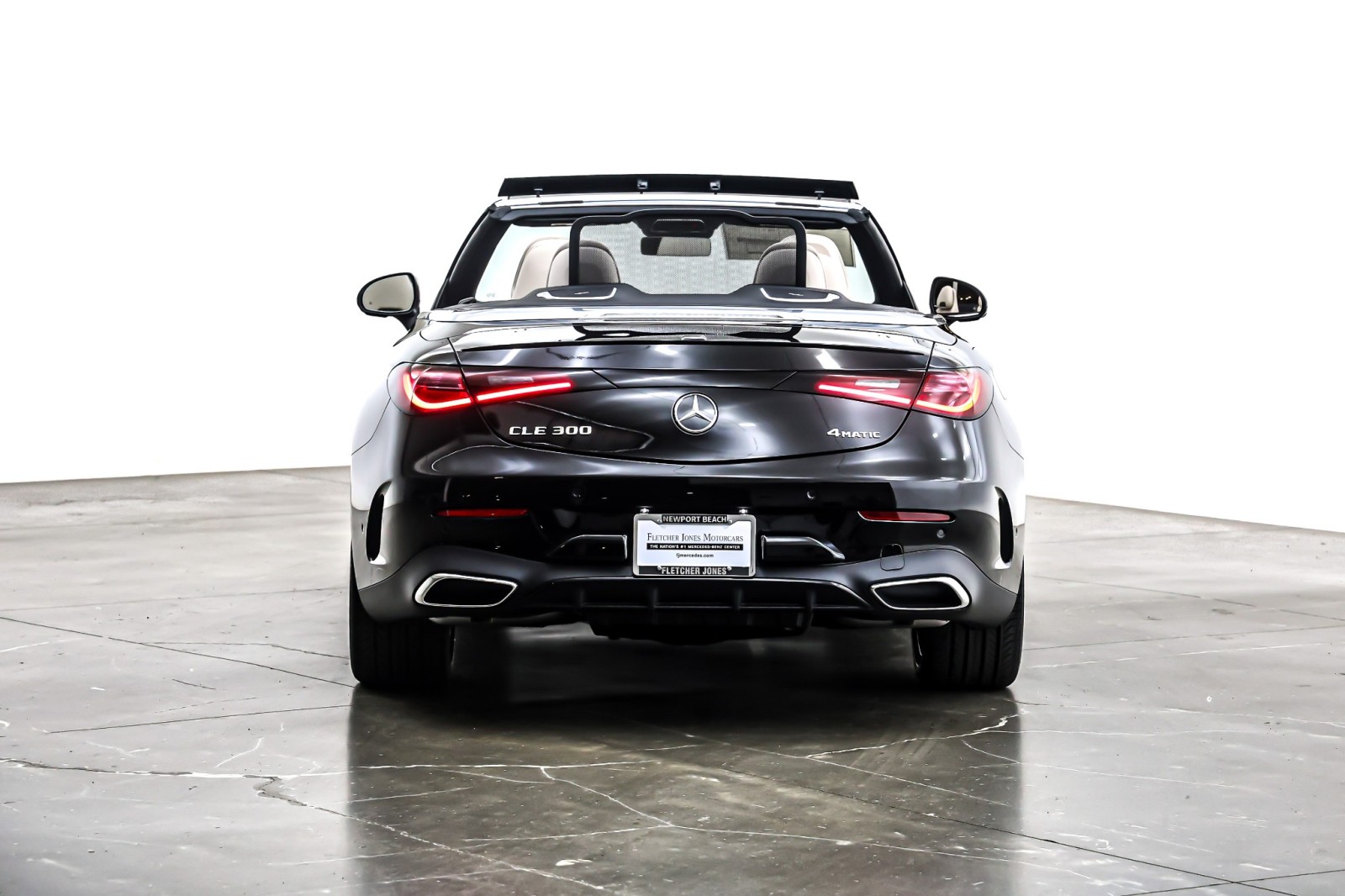 New 2026 Black Mercedes-Benz CLE 300 4MATIC® Cabriolet image 4