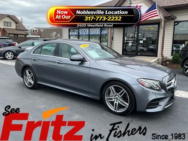 Gray (Selenite Grey Metallic) 2018 Mercedes-Benz E-Class E 300 4MATIC Sedan AWD Sedan All-Wheel Drive Automatic
