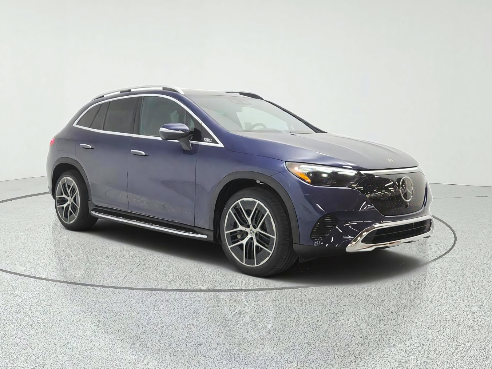 New 2027 Twilight Blue Metallic Mercedes-Benz EQE 320+ SUV image 3