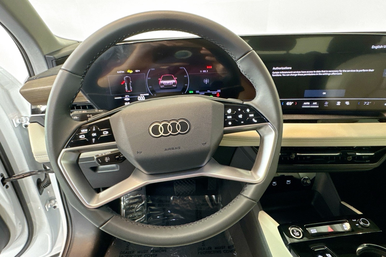 New 2025 Glacier White Metallic Audi Premium quattro image 10