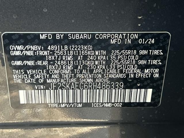 2024 Subaru Forester Sport 18