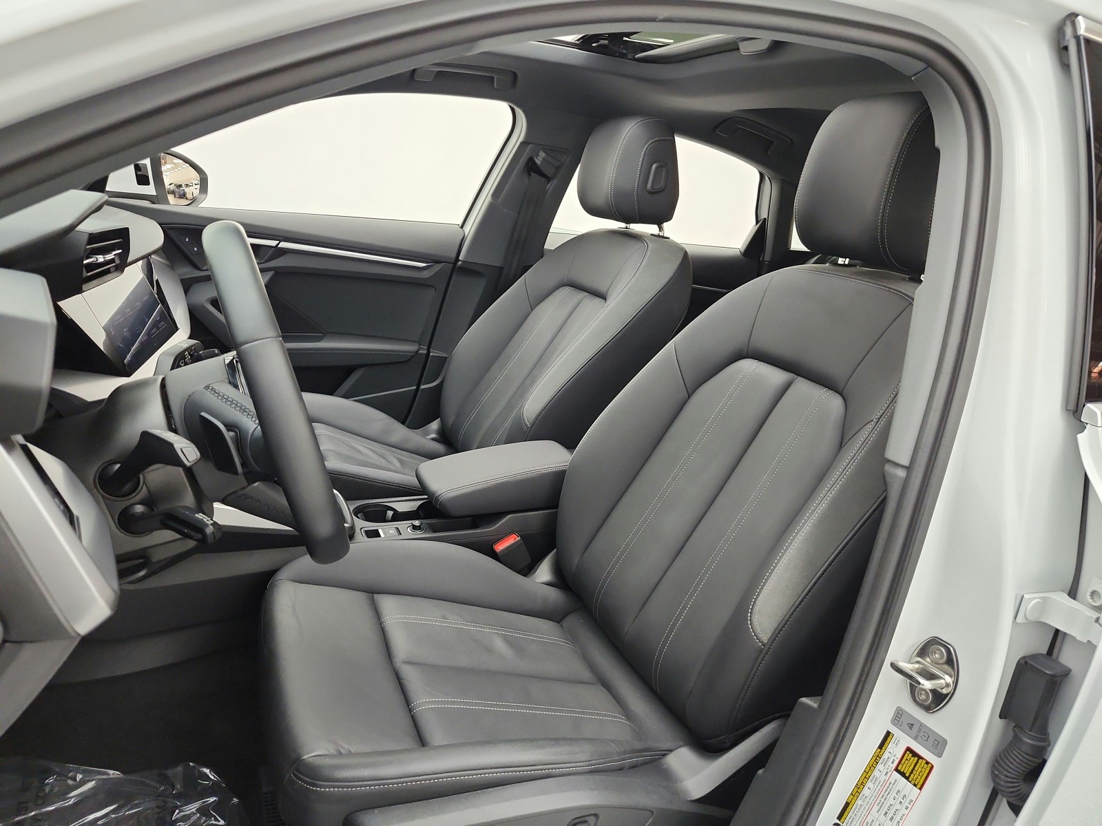 Used 2023 Glacier White Metallic Audi Premium image 10