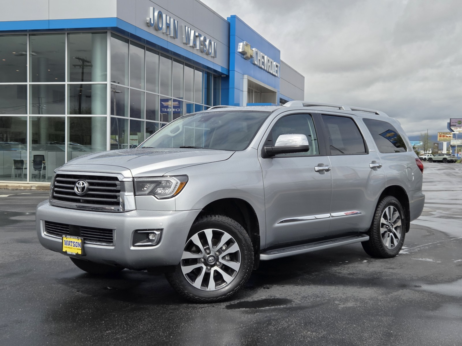 Silver 2022 Toyota Sequoia Limited 4WD SUV / Crossover Four-Wheel Drive Automatic