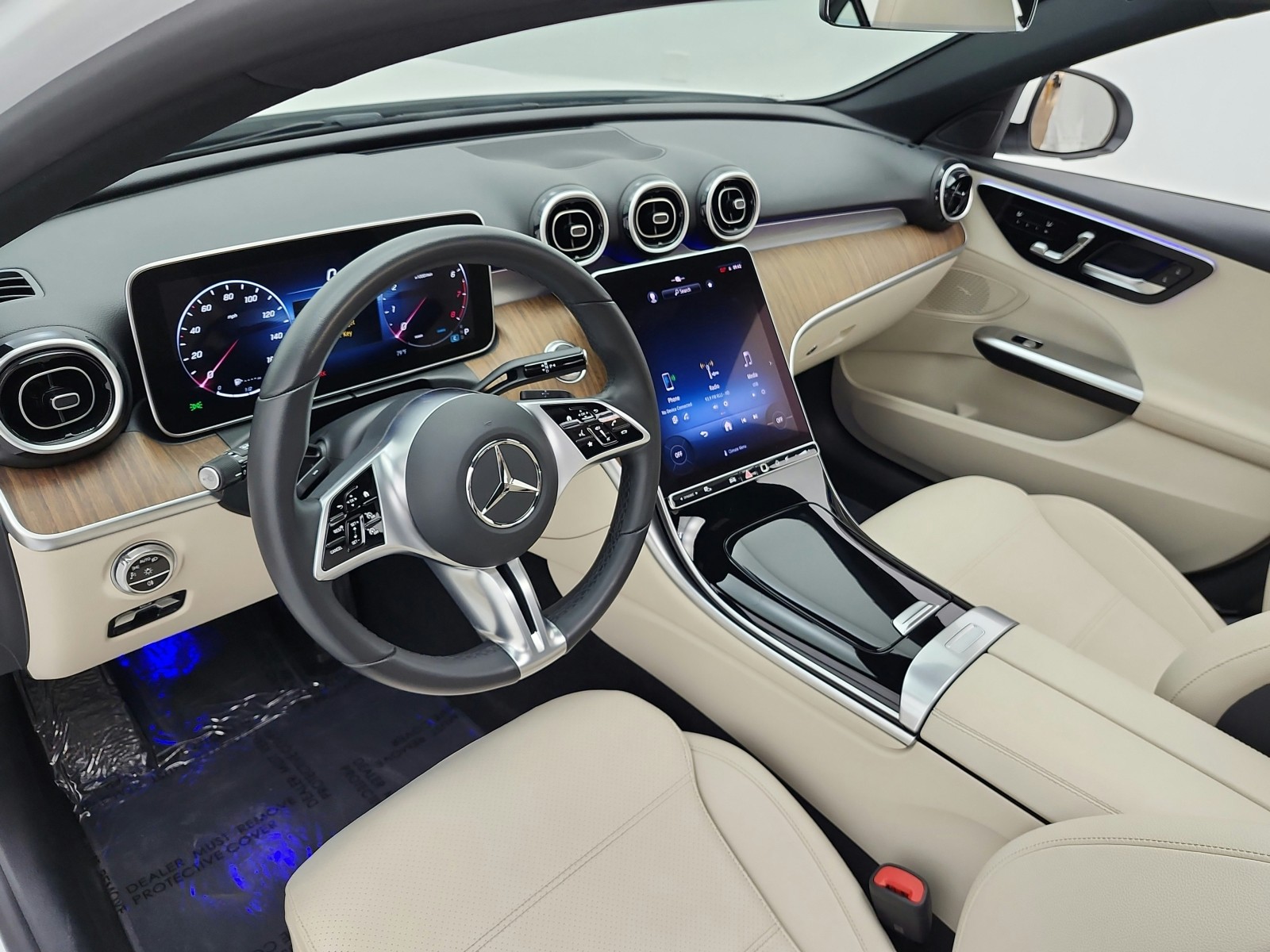 Certified Used 2024 Polar White Mercedes-Benz C 300 image 9