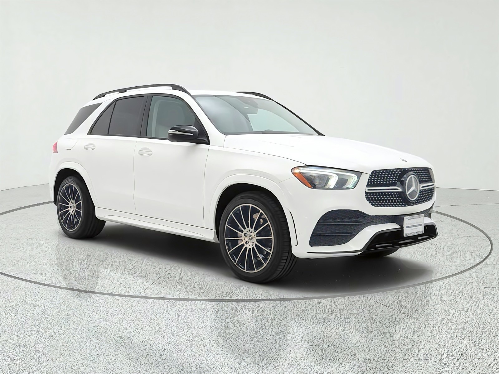 Used 2022 Polar White Mercedes-Benz GLE 350 SUV image 3
