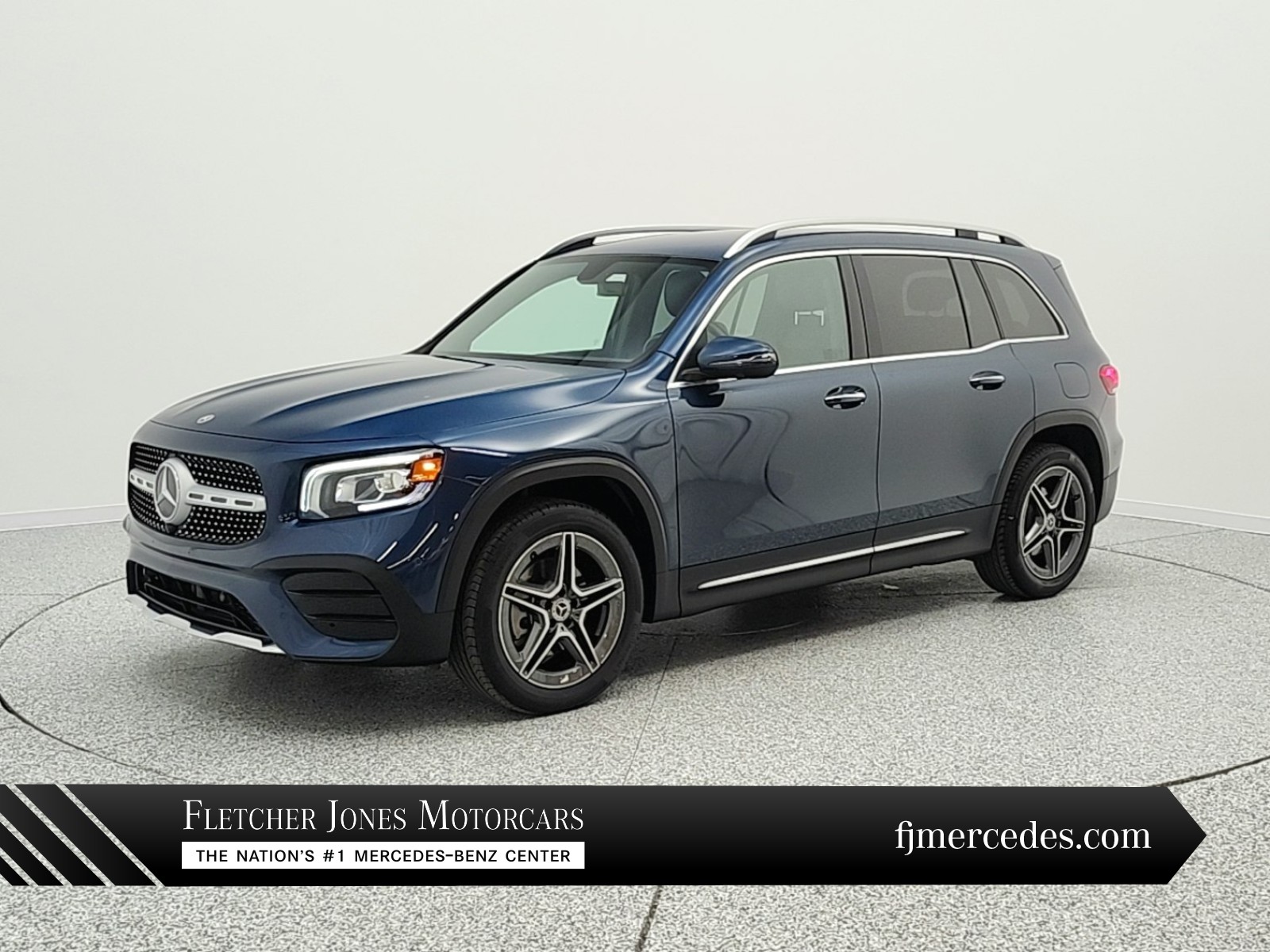 Denim Blue Metallic 2021 Mercedes-Benz GLB 250 FWD SUV / Crossover Front-Wheel Drive Automatic