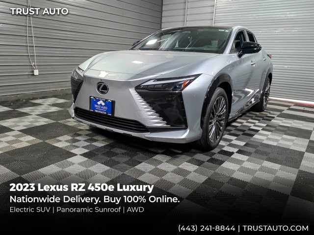 2023 Lexus RZ 450e Luxury AWD SUV / Crossover All-Wheel Drive 1-Speed Dual Clutch