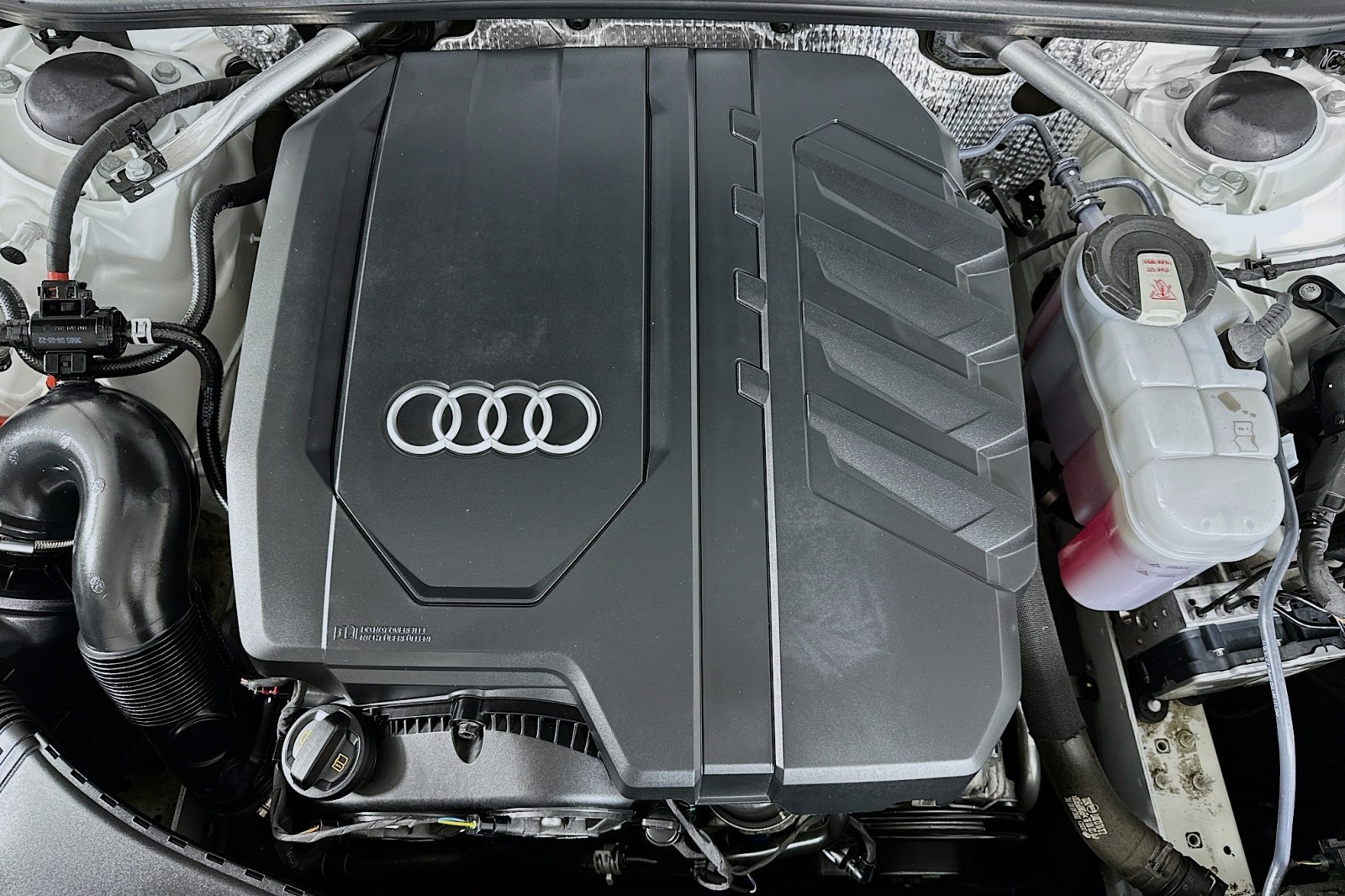 Used 2023 Glacier White Metallic Audi Premium Plus image 13