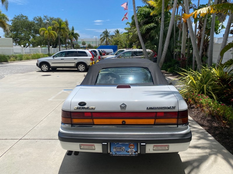 1993 Chrysler Lebaron CONV LX LOW MILES 26,305 in , 