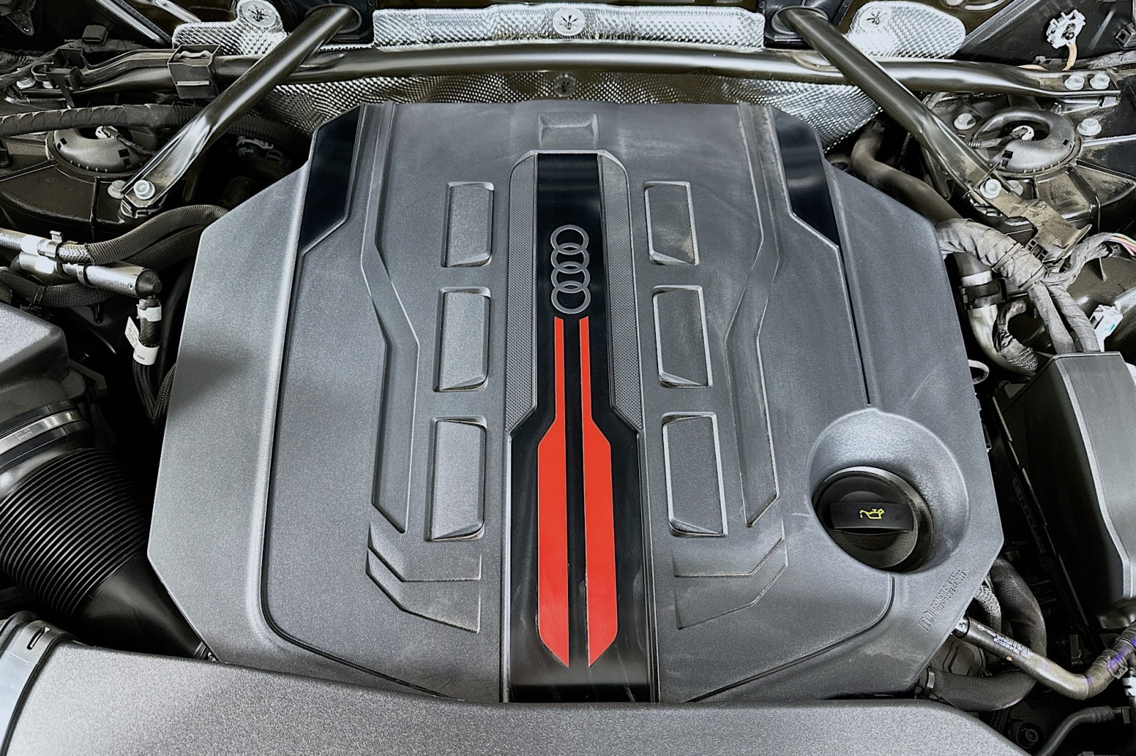 New 2026 Mythos Black Metallic Audi Premium Plus image 12