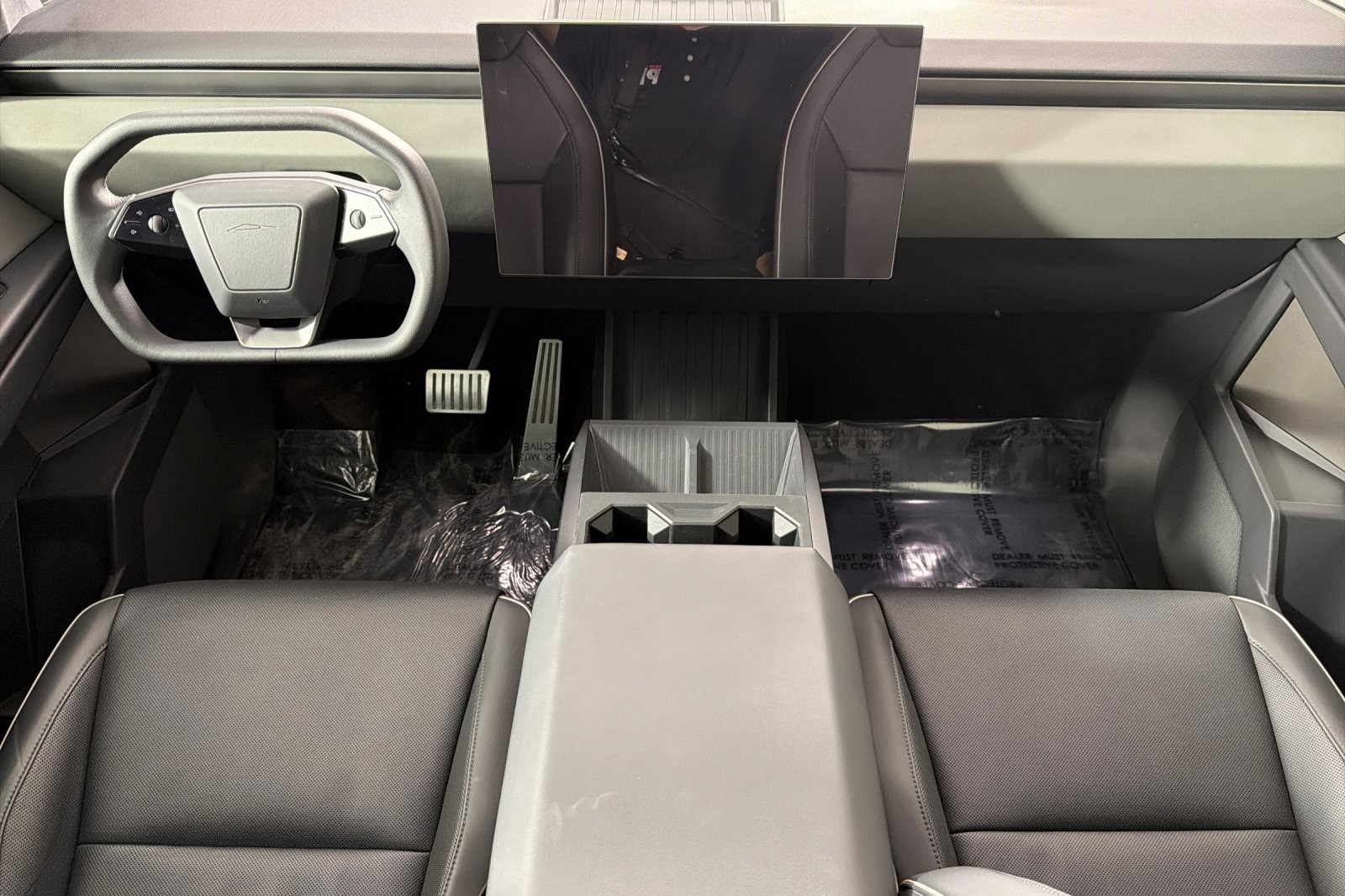 Used 2025 GRAY Tesla AWD image 12