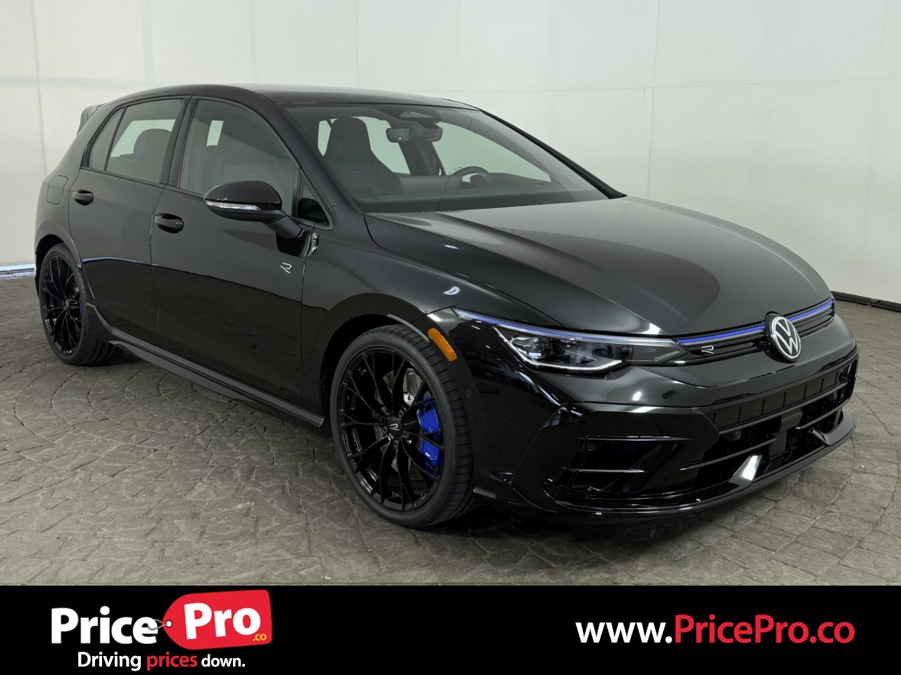 Mythos Black Metallic 2026 Volkswagen Golf R 4Motion Hatchback All-Wheel Drive Automatic