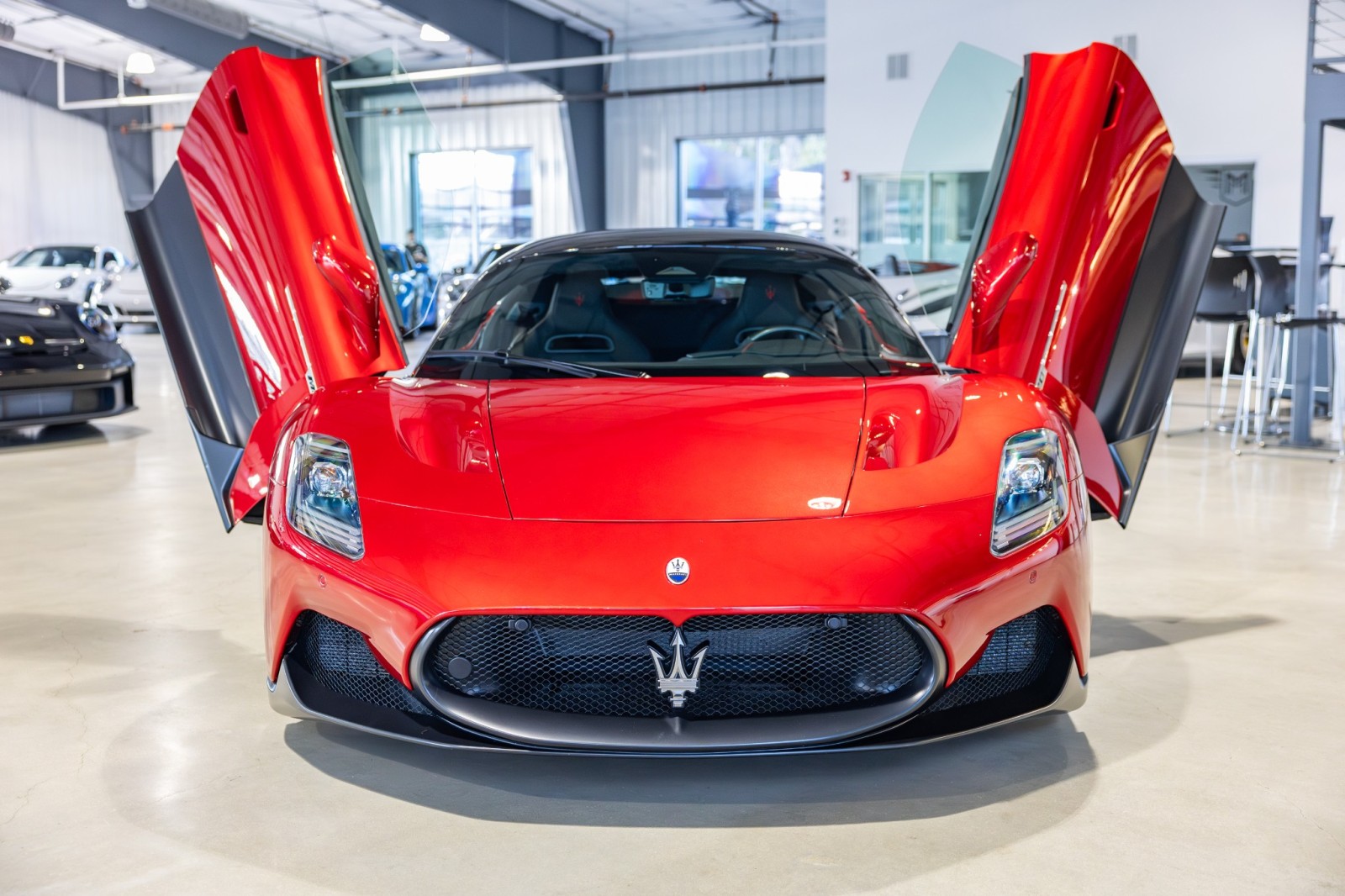 Used Car 2023 Maserati Mc20  - $286,345 Msrp - Carbon Ceramic Brakes - $10k Rosso Vincente Paint - Carbon Fiber Spoiler For Sale Under $200,000 In Boerne, Texas