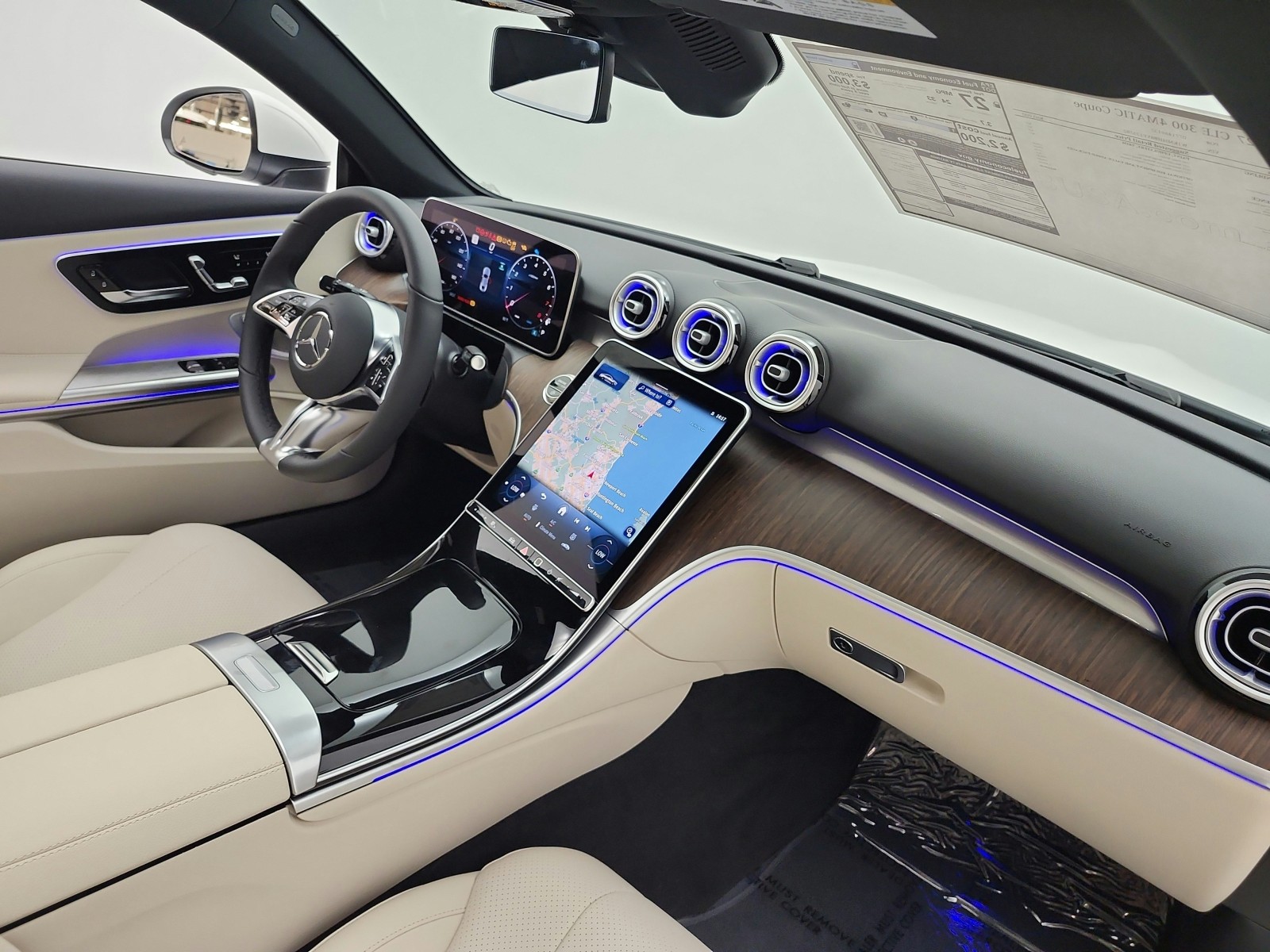New 2027 Polar White Mercedes-Benz CLE 300 4MATIC® Coupe image 13