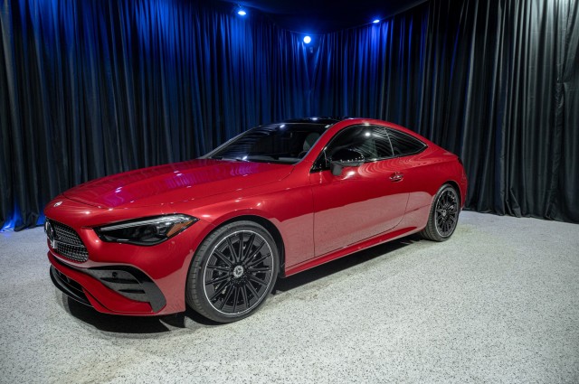 MANUFAKTUR Patagonia Red Metallic 2026 Mercedes-Benz CLE Coupe All-Wheel Drive Automatic