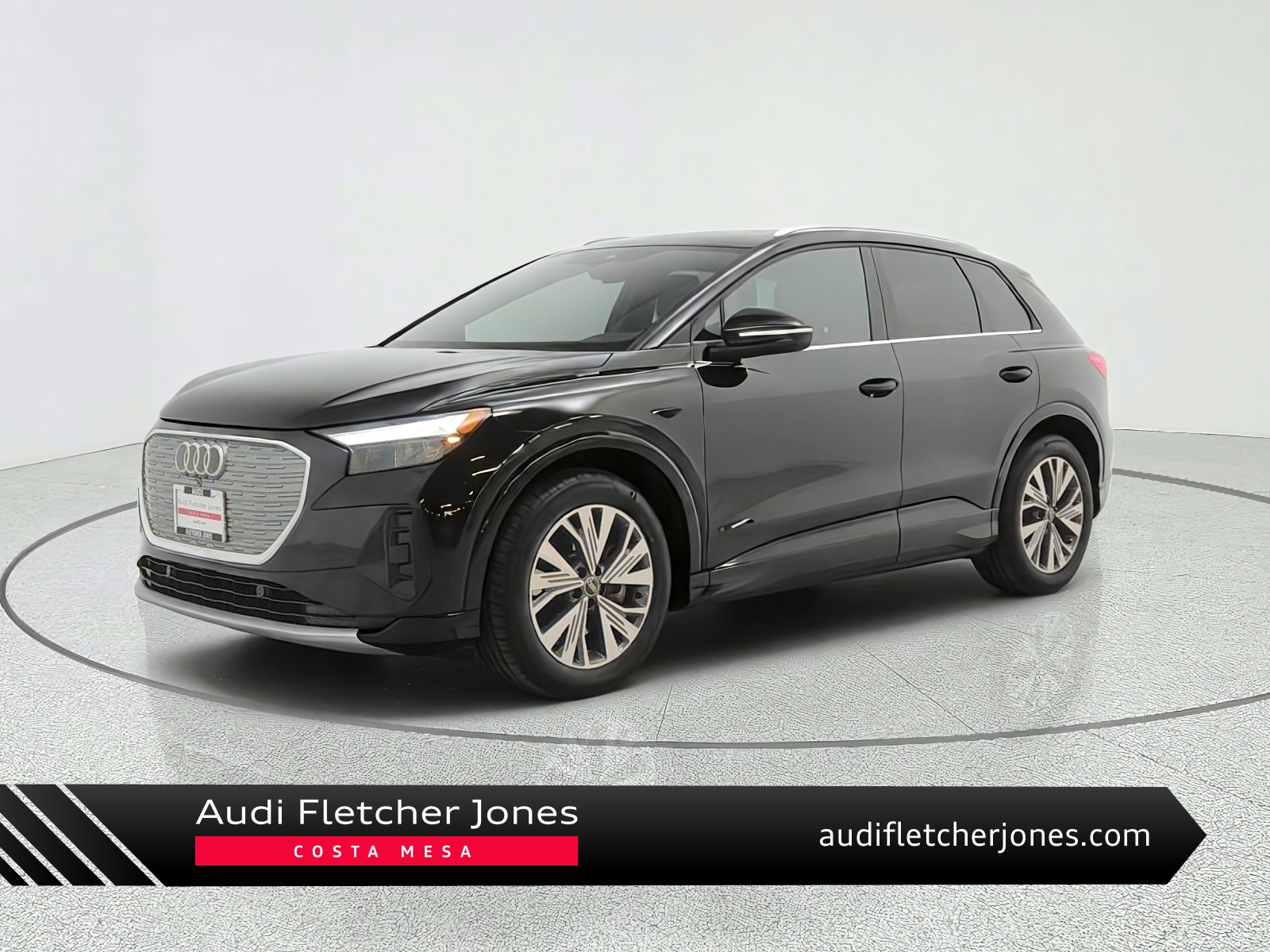 Mythos Black Metallic 2023 Audi Q4 e-tron SUV / Crossover Rear-Wheel Drive Automatic