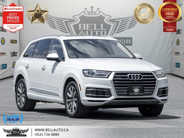 Glacier White Metallic 2019 Audi Q7 SUV / Crossover Automatic