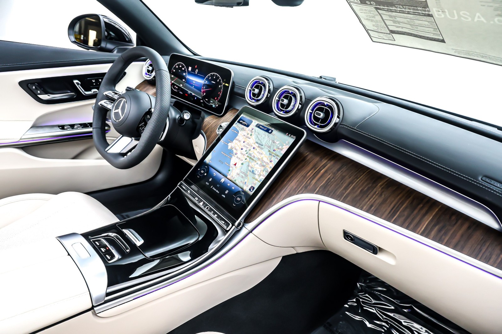 New 2026 Black Mercedes-Benz CLE 300 4MATIC® Cabriolet image 6