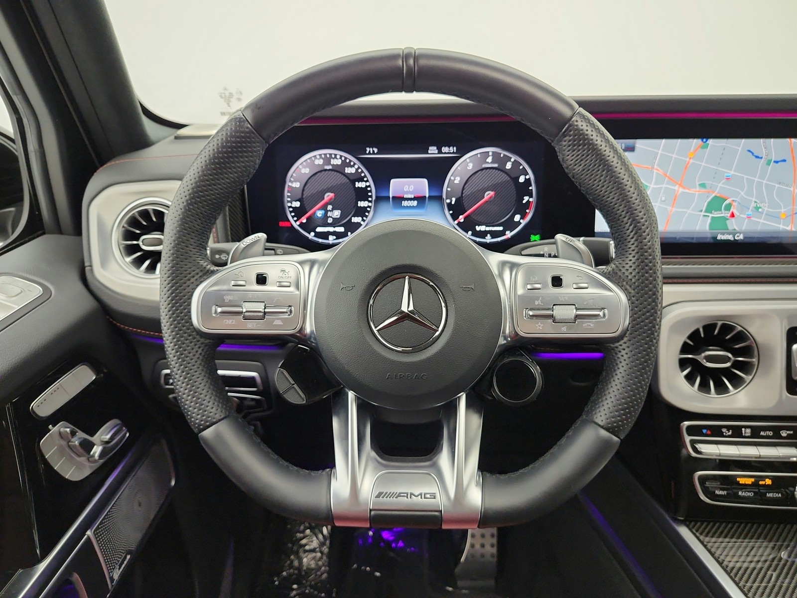 Certified Used 2021 Polar White Mercedes-Benz AMG® G 63 4MATIC SUV image 28