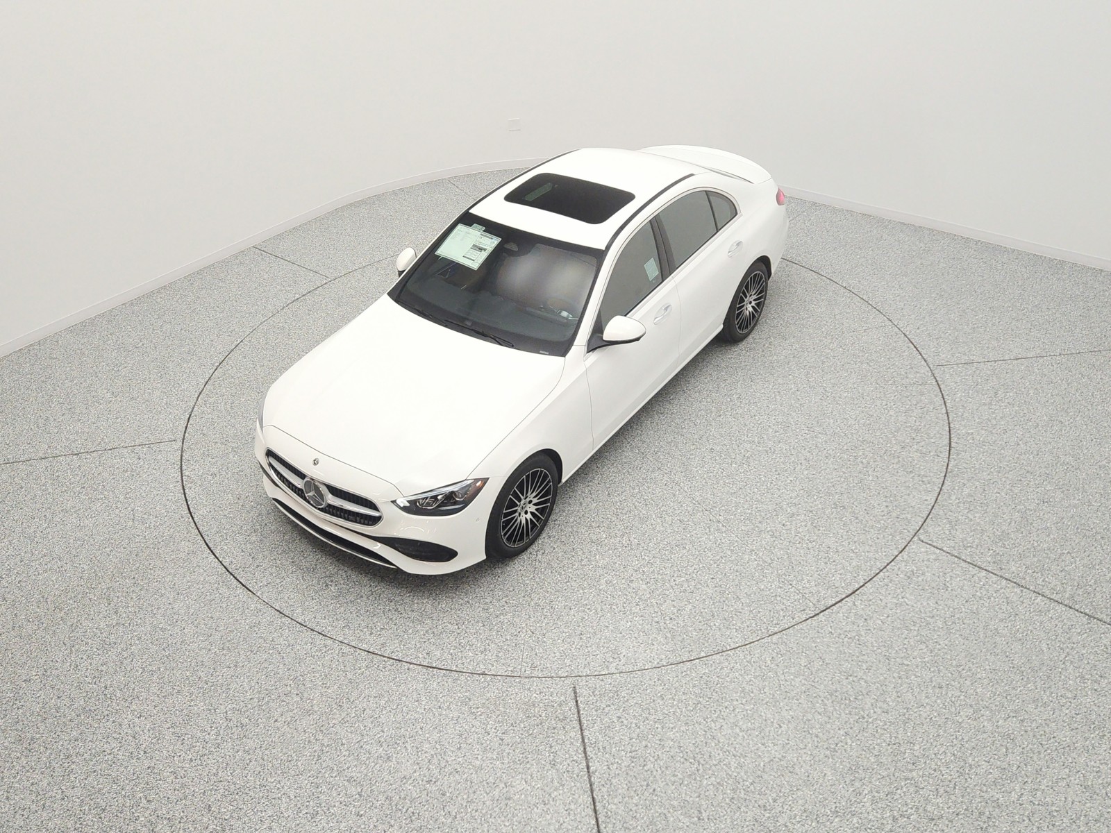 New 2026 MANUFAKTUR Moonlight White Metallic Mercedes-Benz C 300 Sedan image 9