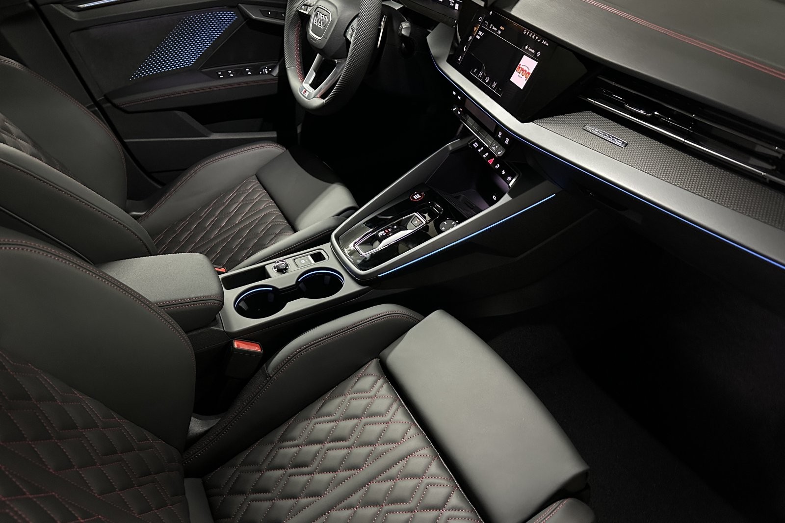 New 2026 Mythos Black Metallic Audi quattro image 13
