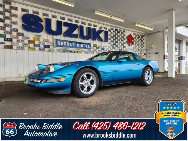 Teal (Bright Aqua Metallic) 1994 Chevrolet Corvette Coupe RWD Coupe Rear-Wheel Drive Automatic