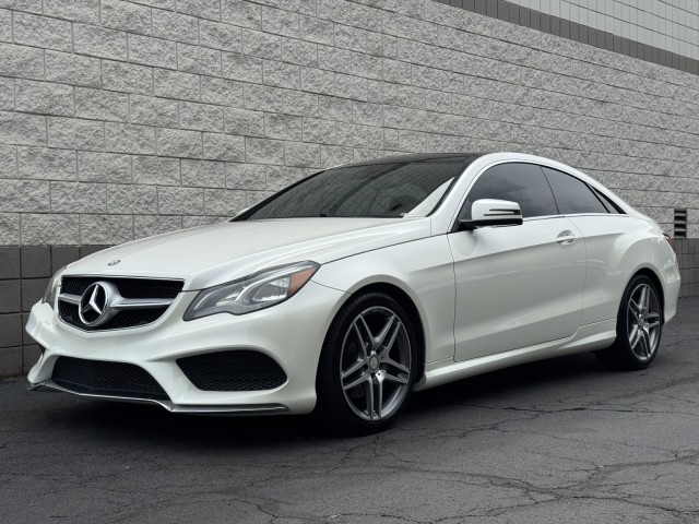 designo Diamond White Metallic 2016 Mercedes-Benz E-Class Coupe Rear-Wheel Drive Automatic