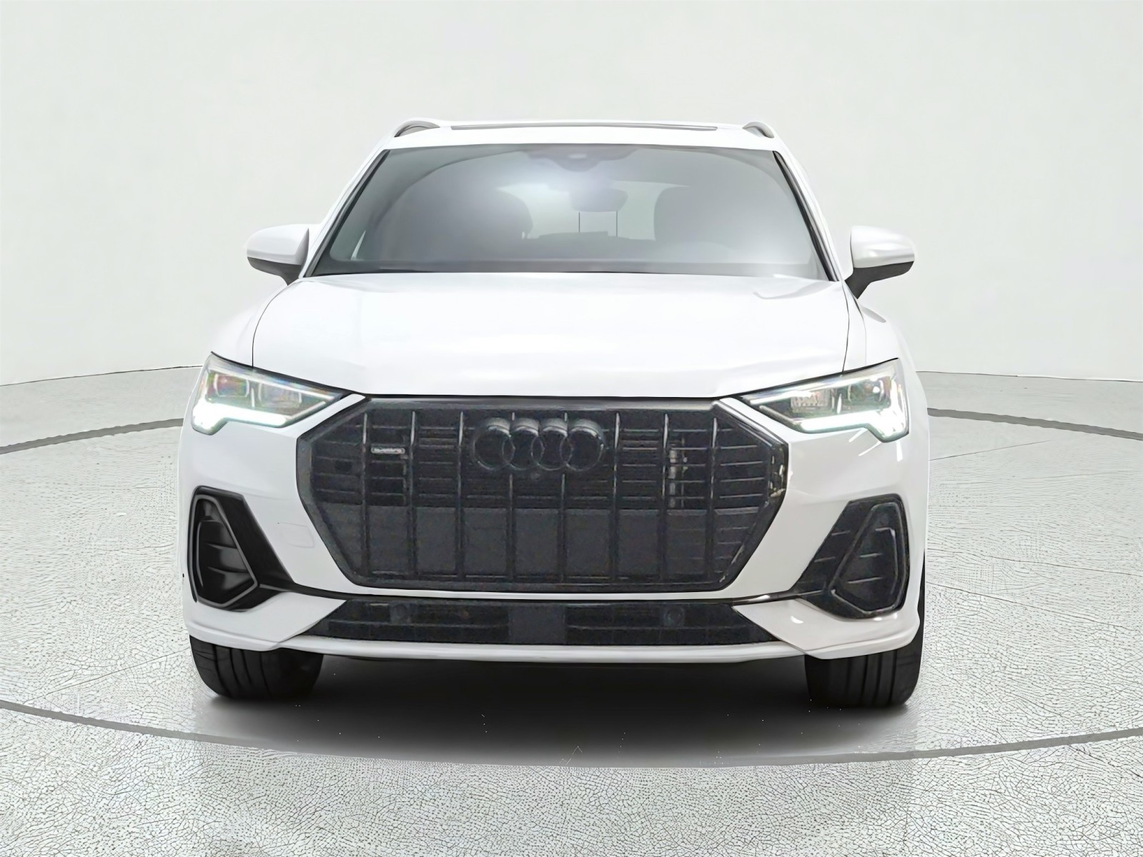 Used 2023 Glacier White Metallic Audi S line Premium Plus image 2