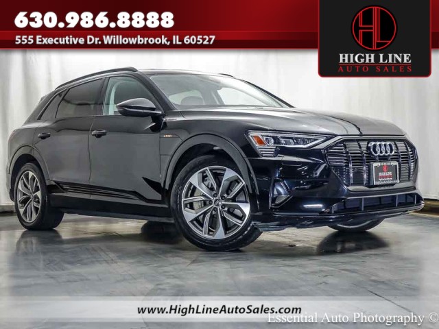 Mythos Black Metallic 2021 Audi e-tron SUV / Crossover All-Wheel Drive Automatic