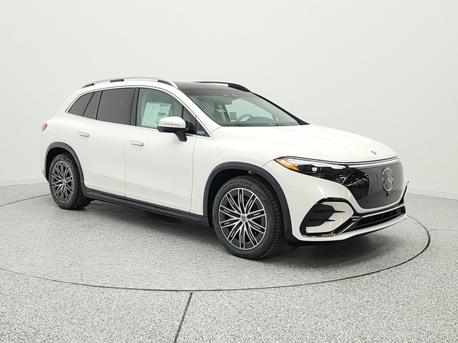 New 2026 Polar White Mercedes-Benz EQS 400 4MATIC® SUV image 3