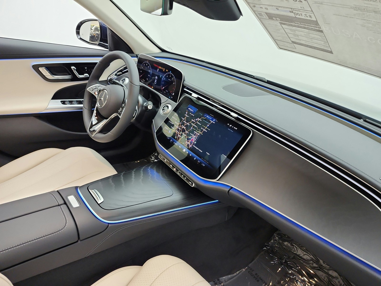 New 2027 Nautical Blue Metallic Mercedes-Benz E 350 RWD Sedan image 14