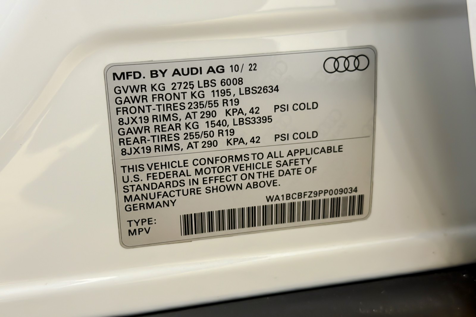 Certified Used 2023 Glacier White Metallic Audi Premium Plus 40 RWD image 28