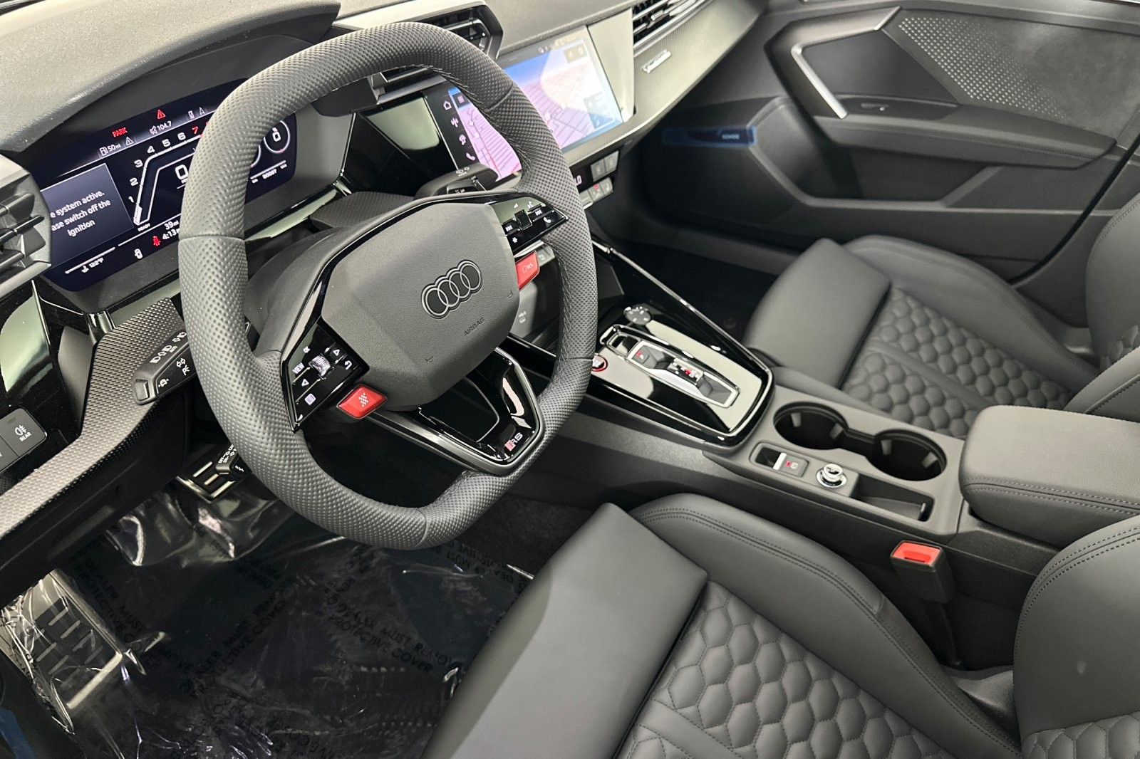 New 2026 Mythos Black Metallic Audi quattro image 9