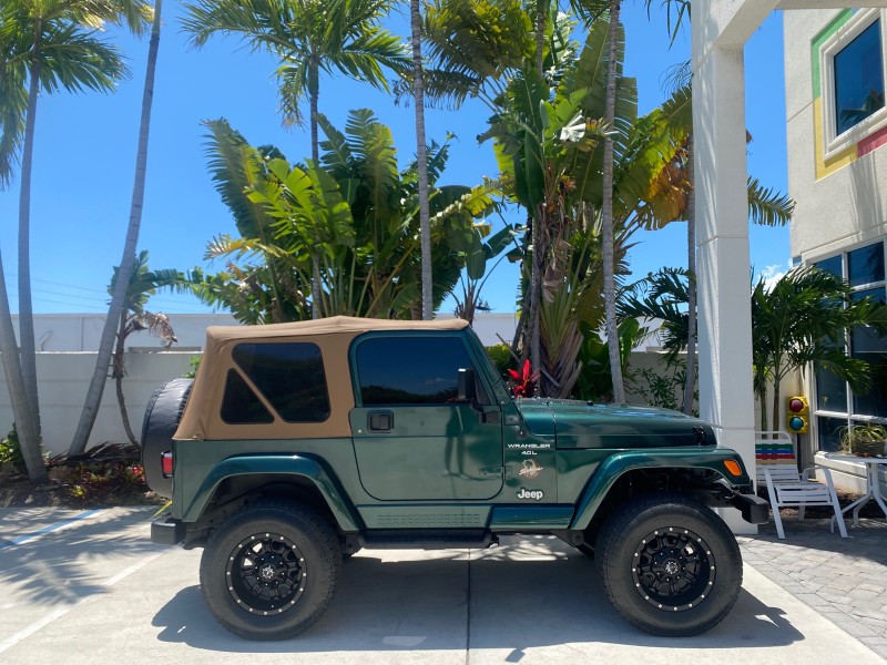 1999 Jeep Wrangler Sahara AUYO AC 6 CYL LOW MILES 47,009 in , 