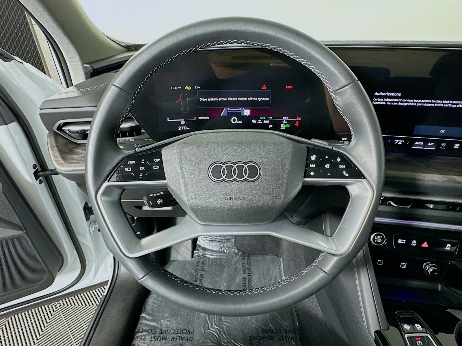Used 2025 Glacier White Metallic Audi Premium Plus image 19