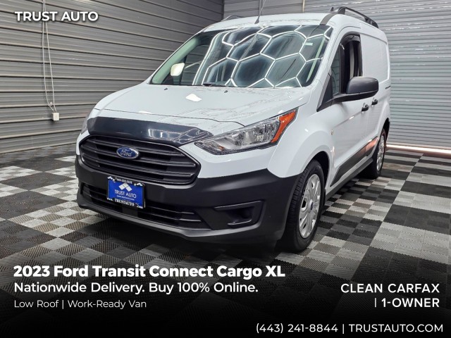  2023 Ford Transit Connect Cargo XL FWD with Rear Cargo Doors Van Front-Wheel Drive 8-Speed Automatic