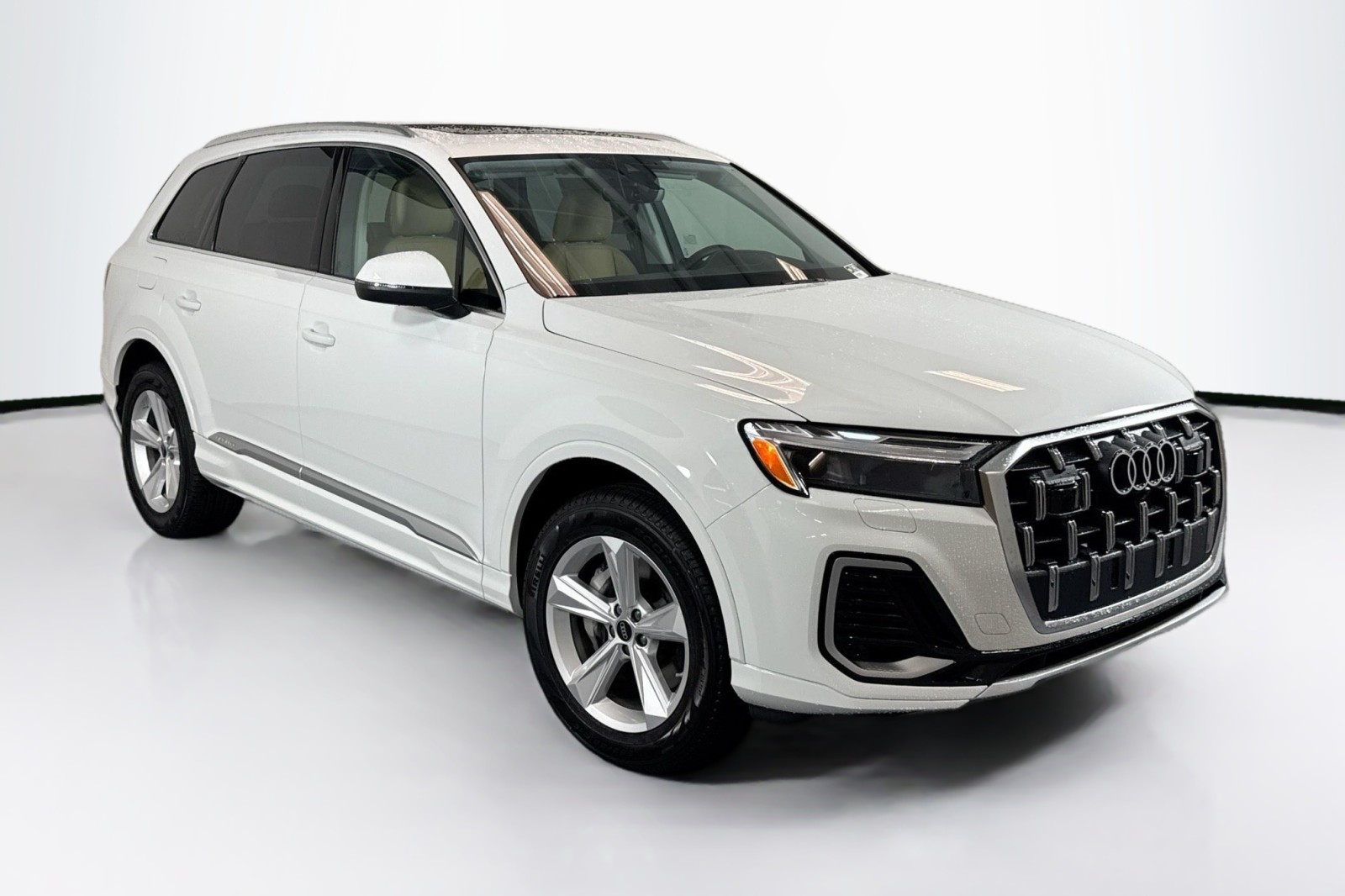 New 2026 Carrara White Audi Premium 45 quattro image 3