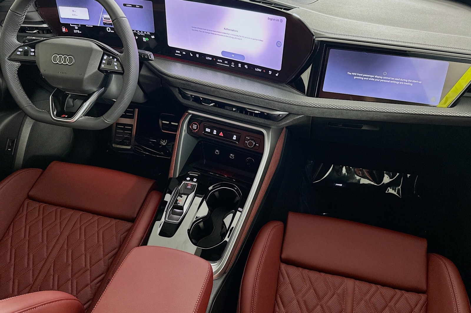 New 2026 Glacier White Metallic Audi Premium Plus image 6