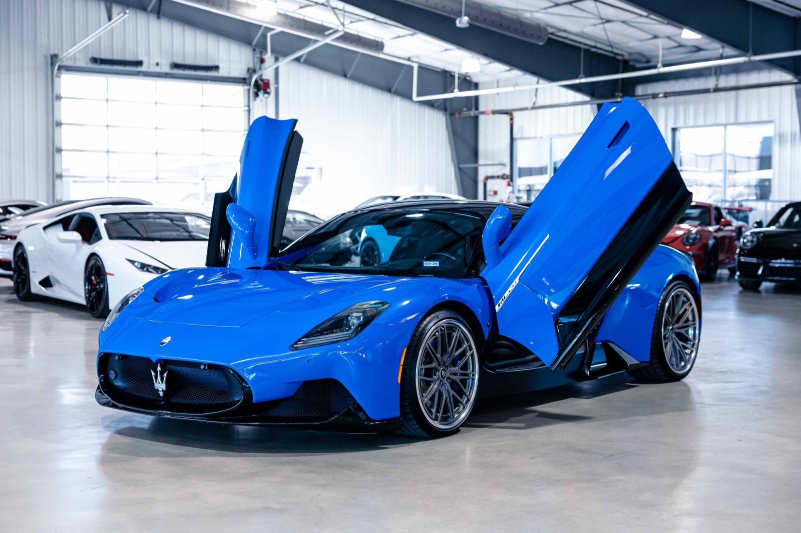 Used Car 2022 Maserati Mc20  - Full Car Ppf - Front Lift - Blu Infinito Metallic Paint - Velos Wheels For Sale Under $200,000 In Boerne, Texas