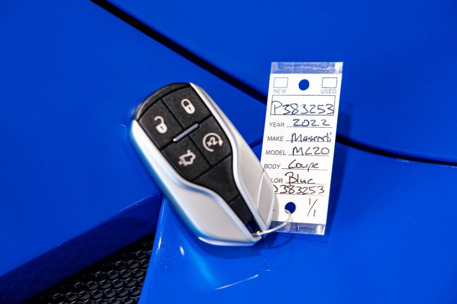 Used Car 2022 Maserati Mc20  - Full Car Ppf - Front Lift - Blu Infinito Metallic Paint - Velos Wheels For Sale Under $200,000 In Boerne, Texas