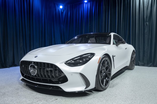 MANUFAKTUR Moonlight White Magno 2026 Mercedes-Benz AMG GT Coupe All-Wheel Drive Automatic