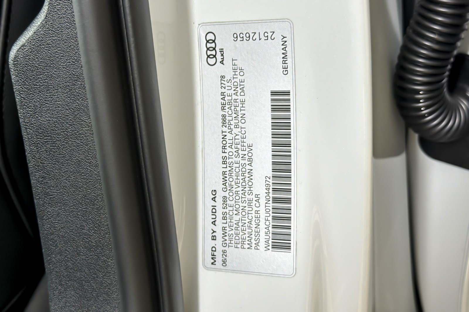 New 2026 Glacier White Metallic Audi Premium Plus 2.0 TFSI quattro image 27