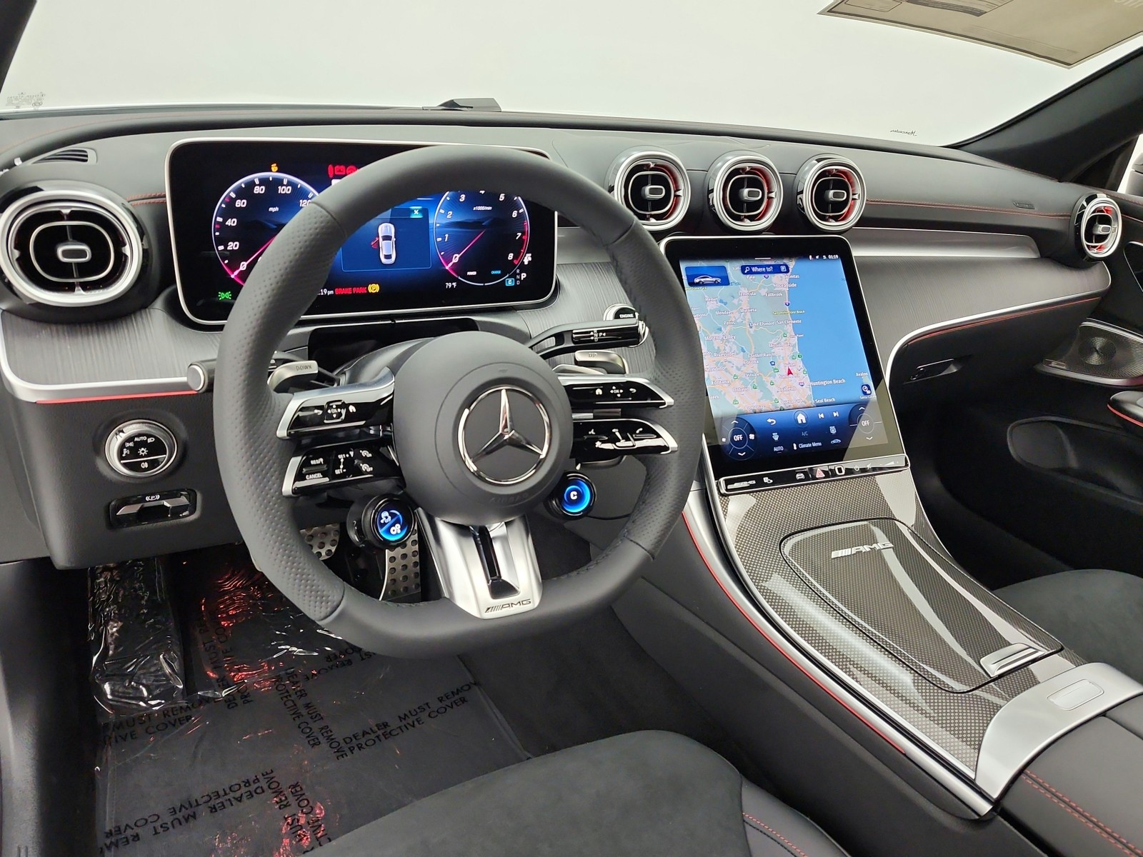 New 2026 MANUFAKTUR Moonlight White Metallic Mercedes-Benz AMG® CLE 53 image 9